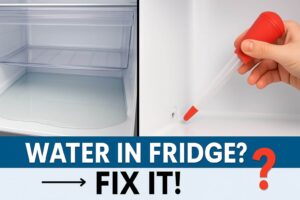 Why Is Water Leaking Inside My Refrigerator? - Fridge Mentor