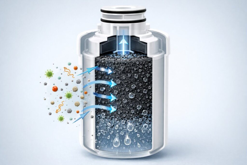 activated-carbon-block-filter-science